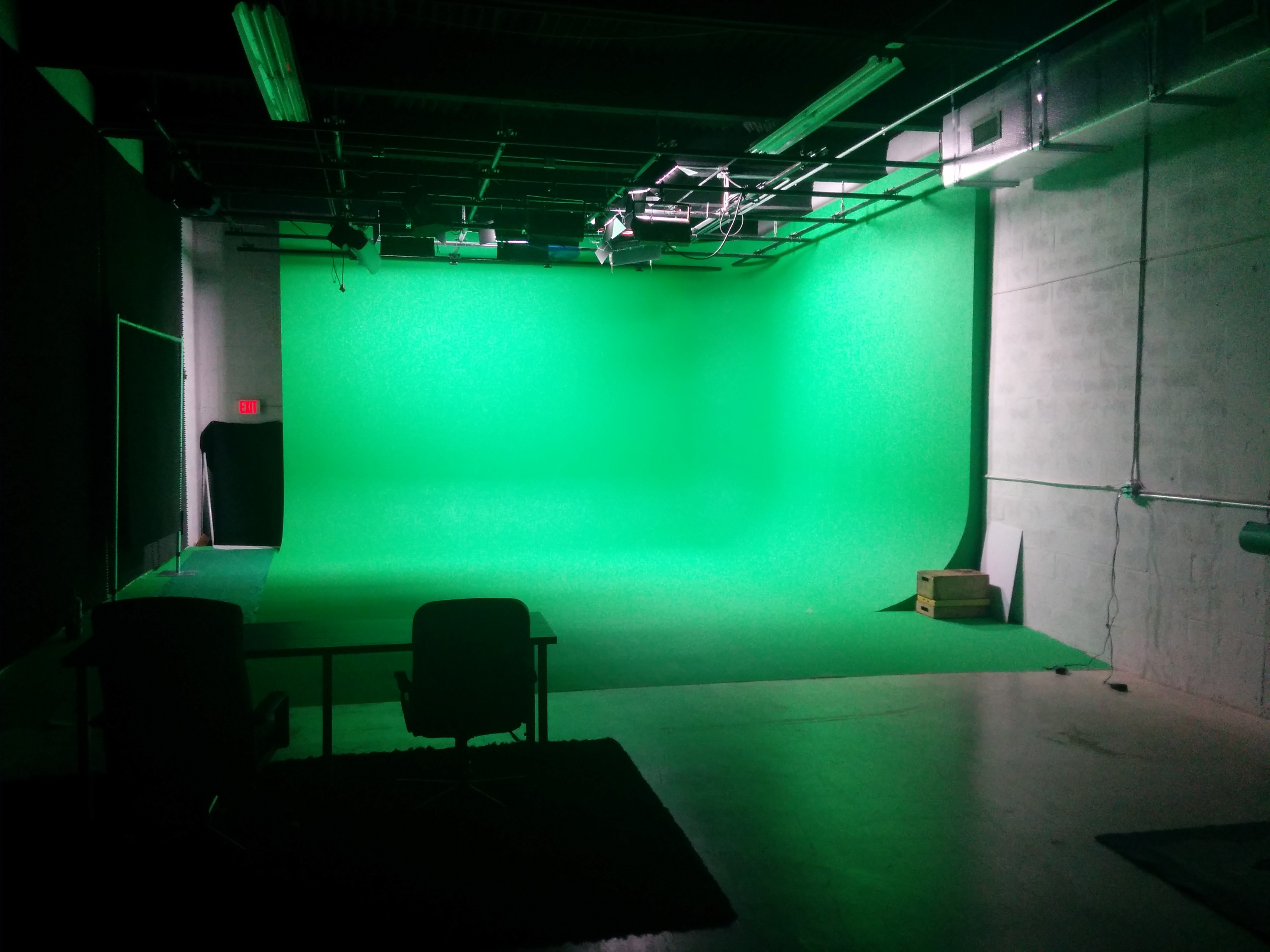 green screen